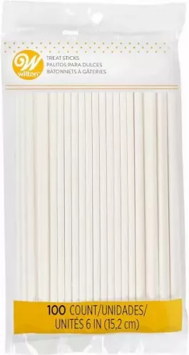 Wilton White Lollypop Sticks