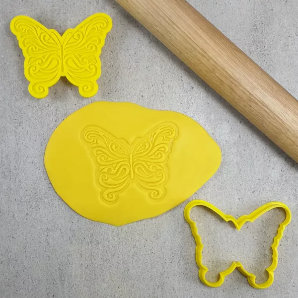 Custom Cookie Cutters Butterfly 3d embosser