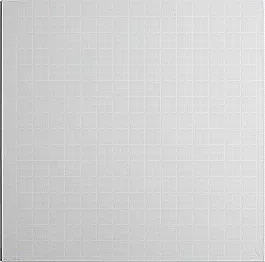 GoBake 10 Inch 6mm Square White Masonite Board