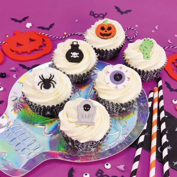 PME Edible Cupcake Toppers Halloween