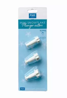 PME Mini Snowflake Plunger Cutters