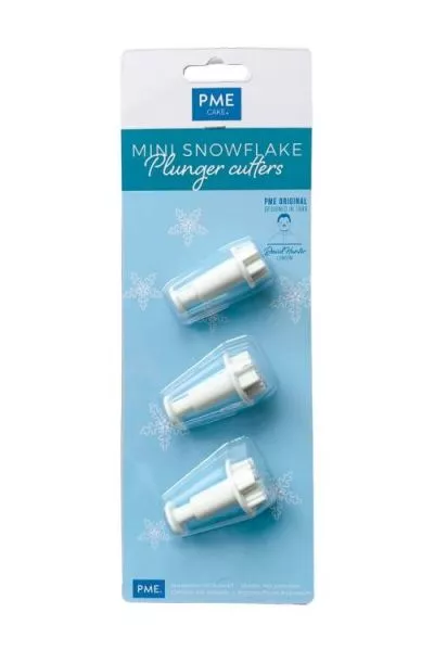 PME Mini Snowflake Plunger Cutters