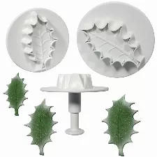 PME Veined Holly Leaf plunger cutters