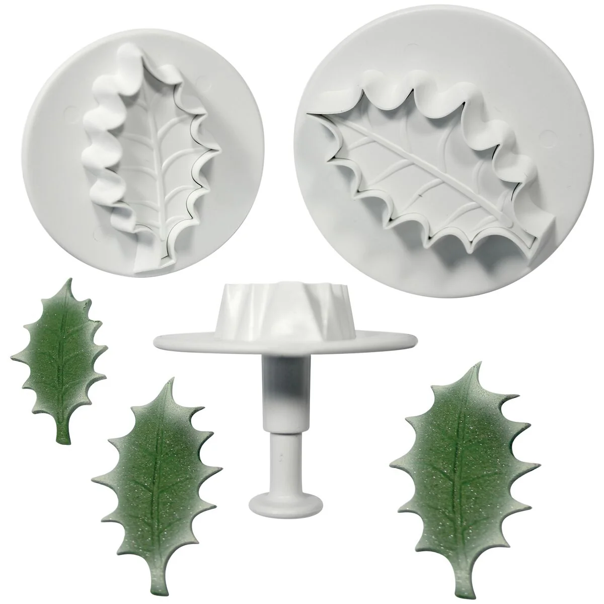 PME Veined Holly Leaf plunger cutters PME Veined Holly Leaf plunger cutters
