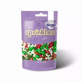 Arcoiris Holly & Candy Canes Sprinkle Mix