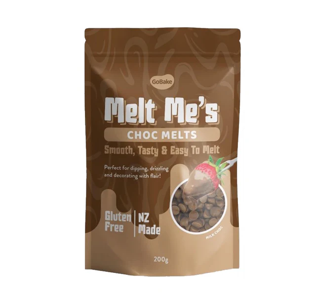 GoBake Melt Me's - Milk Choc GoBake Melt Me's - Milk Choc
