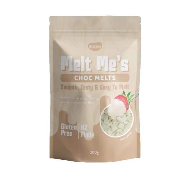 GoBake Melt Me's - White Choc GoBake Melt Me's - White Choc