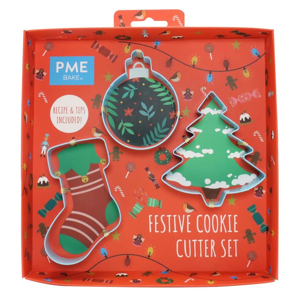 PME Festive Cookie Cutter Set PME Festive Cookie Cutter Set