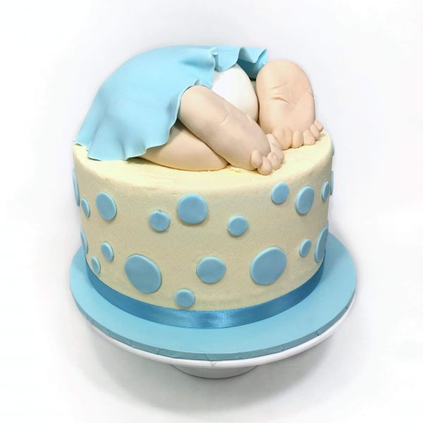 Baby Bum Custom Birthday Cake by Goodies Bakeshop