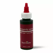 Chefmaster Burgundy LiquaGel Food Coloring 65g