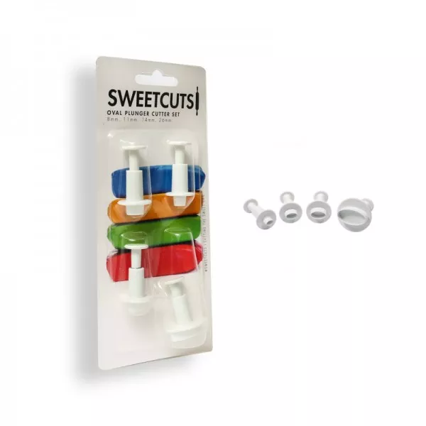 SweetCuts Oval Plunger Cutters