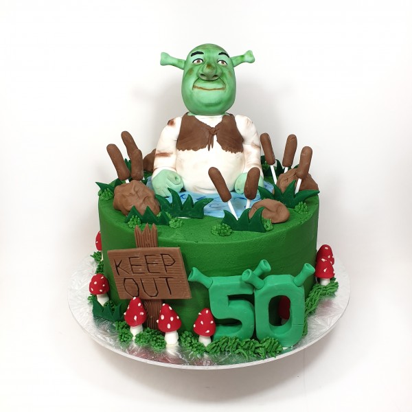 20+ Coolest Homemade Shrek Cake Ideas