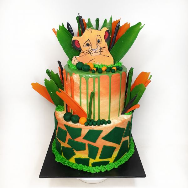 Jungle King Celebration Cake