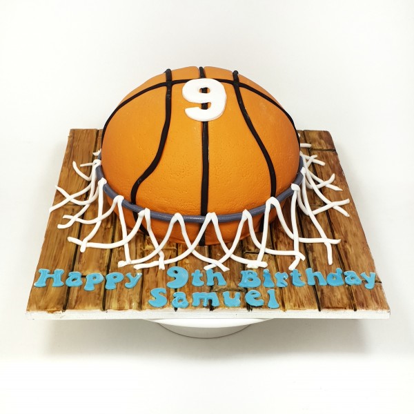 basket ball cakes